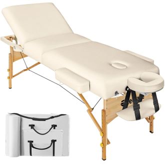 TecTake Massage Table Somwang in Beige
