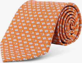 Ferragamo Cravatta Orazio in seta - FERRAGAMO - gender_Man