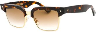 Cutler and Gross CG1348S 003 Black/Dark Turtle/Brown Gradient