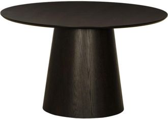 Moloo Mesa de comedor de 130 cm en marr&oacute;n oscuro