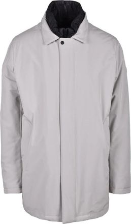 People of Shibuya Giaccone - Heren - Zomerjassen - Beige - 2XL - Polyester - Jassen