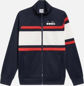Diadora Mens Diadora Blue Denim 80s Track Jacket - Size: 38/Regular