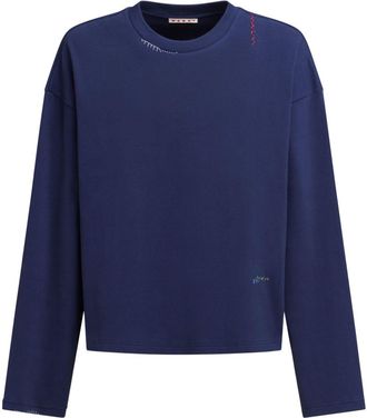 Marni T-shirt met lange mouwen - Blauw