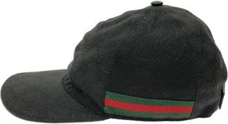 Gucci Pre-owned Accessories, female, Black, Size: ONE SIZE Pre-owned Polyester hats