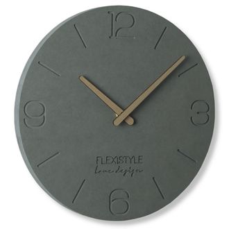 OEM Reloj De Pared Moderno Para Sal&oacute;n 3eko 30cm Gris