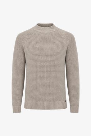 Genti Gebreide Turtle Neck | Beige