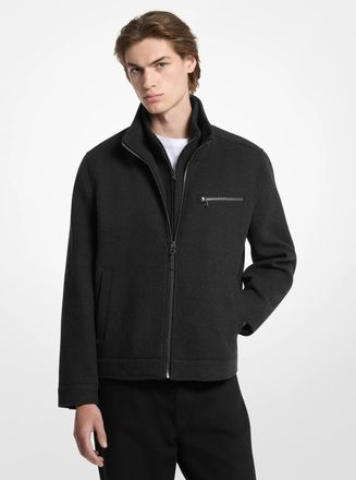 Michael Kors Cordero Layered Knit Jacket