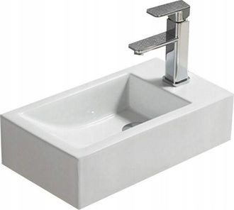 Desconocido Desconocido - Lavabo Suspendido Cer&aacute;mico 40.5x20x12 Cm, Blanco