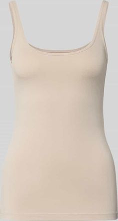OPUS Tanktop Steppnähten Modell DAILY in Beige, Größe 36