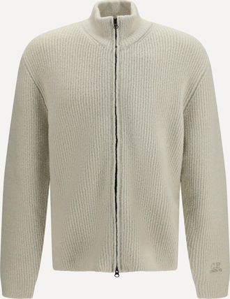 C.P. Company C. P. COMPANY Felted boucl&eacute; yarn Cardigan Male XL