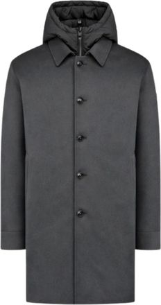 Duno Single-Breasted Coats, male, Gray, 4XL, Parka 3 in 1