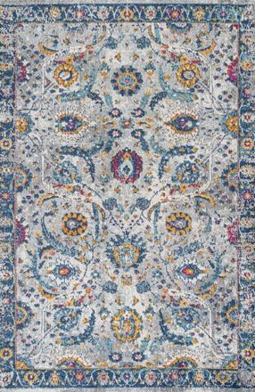 Jonathan Y Designs Izil Modern Persian Area Rug in Light Gray/blue at Nordstrom, Size 5Ft 0In X 8Ft 0In