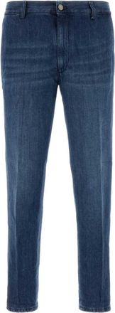 Jacob Cohen Blue Mid Rise Jeans