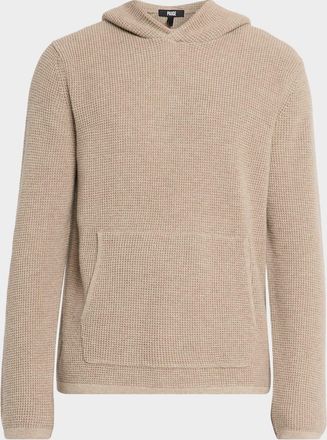 Paige Mens Ojai Waffle Knit Hoodie
