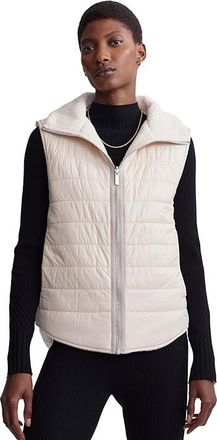 Varley Ellis Reversible Gilet 2.0 Womens Vest Sandshell : XL, Down/Fleece/Nylon
