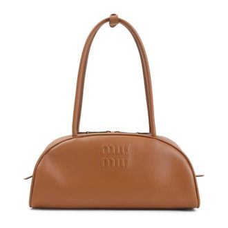 Miu Miu Medium Beau Bag - female - Miu Miu - Shoulder Bags - Brown - ONE SIZE - Bags