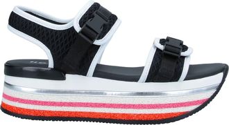 Hogan H222 Platform Mesh Sandals