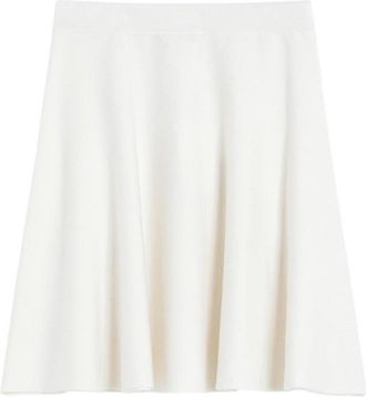 Max Mara Minigonna In Cotone E Viscosa CrêPe-Donna