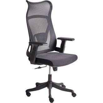 Beliani Office Chair BARD Fabric Black