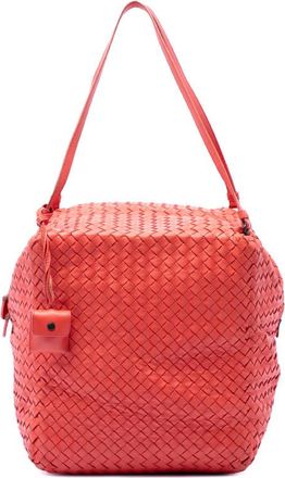 Bottega Veneta Pre-owned Bottega Veneta Nappa Intrecciato Cube Shoulder Bag Ladies LXZ92AD05G1ADVDY