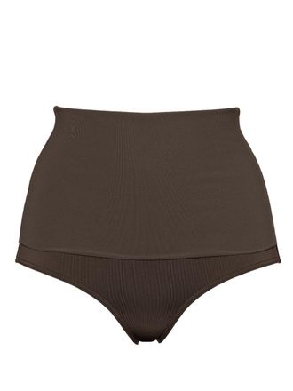 Eres Slip bikini a vita alta Gredin - Grigio