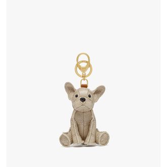 MCM Himmel French Bulldog Charm in Lauretos