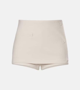 Courr&egrave;ges Courr&egrave;ges Logo skort