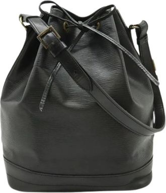 Louis Vuitton Pre-owned Vintage Epi Bucket Bag - Dames - Vintage Tas - Zwart - ONE Size - Leer - Vintage