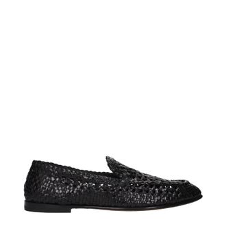 Dolce & Gabbana Dolce&Gabbana Slip On Herrens Leder Schwarz