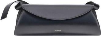 Jil Sander Cannolo Shoulder Bag Black