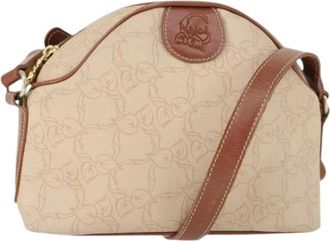 Chlo&eacute; Pre-owned Cross Body Bags, female, Beige, Size: ONE SIZE Pre-owned Leather Shoulder Bag
