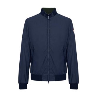 Colmar Bomber Jackets, male, Blue, Size: 2XL Unlined Reversible Jacket