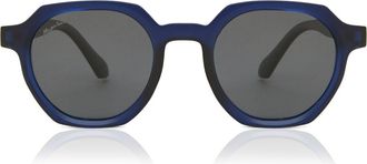 Montana Eyewear MP62 Polarized MP62D Mens Sunglasses Blue Size 49