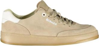 Blauer Leather Sneaker - Heren - Sneakers - Beige - 40 EU - Leer - Schoenen
