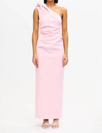 Acler Bracora Maxi Dress In Primrose