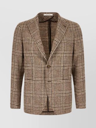Tagliatore wool alpaca blazer