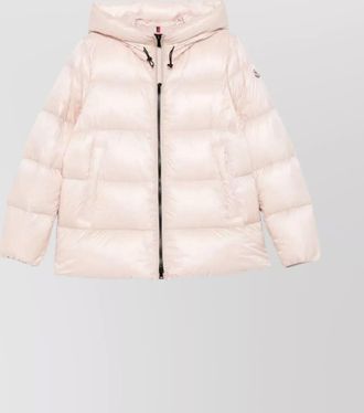 Moncler short down jacket hooded design