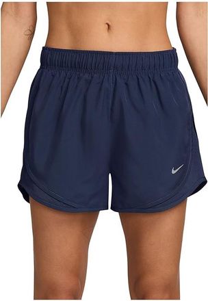 Nike Tempo Dri-FIT Mid-Rise Brief-Lined Running Shorts Womens Shorts Midnight Navy/Reflective Silver : LG (US 12-14) 5, Polyester