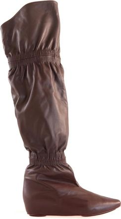 Cortana Circe Over-the-Knee Laars - Dames - Over de knie laarzen - Rood - 37 1/2 EU - Leer - Schoenen