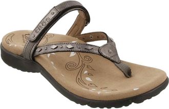 Taos Womens Day Tripper Strap Sandals In Pewter