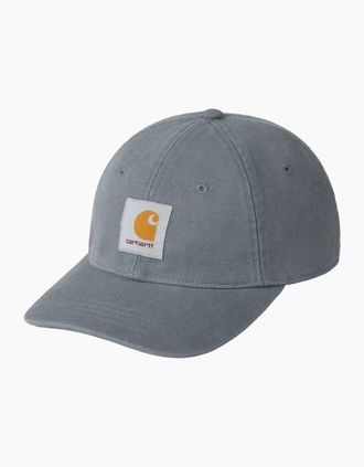Carhartt Work in Progress Mens Carhartt WIP Canvas Cap Cozy Blue/Stone Washed - Grey - Size: ONE size