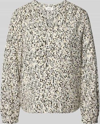 s.Oliver Red Label Regular Fit Langarmbluse aus reiner Viskose in Khaki, Gr&ouml;&szlig;e 34