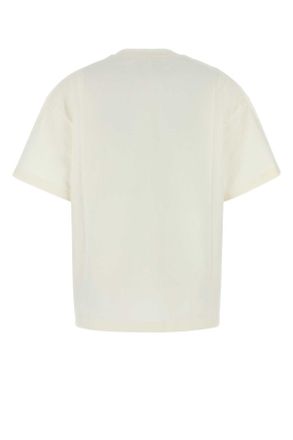 Jil Sander Logo-Printed Cotton T-Shirt - Beige