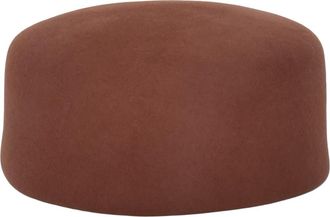 Gigi Burris Millinery Lauren Wool Felt Pillbox Hat in Clay at Nordstrom, Size Medium