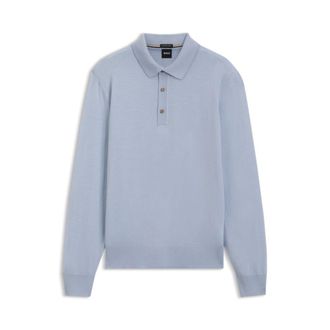 BOSS Merino wool polo sweater