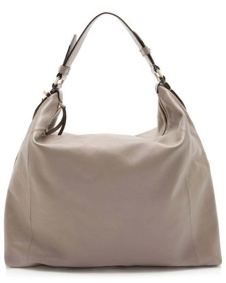 Jimmy Choo London Leather Ana Hobo (Authentic Pre-Loved)