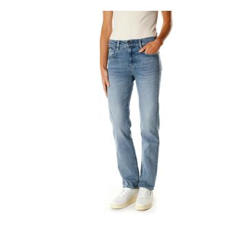 G-Star Strace Straight Jeans - Dames - Regular Fit Jeans - Blauw - W26 L34 - Katoen - Jeans
