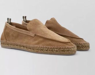 Castaner suede espadrille flat slip on shoe