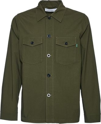 Department Five Front Button Closure Shirt Jacket