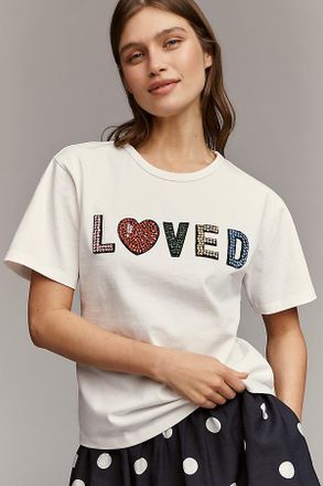 endless rose Jeweled T-Shirt Top